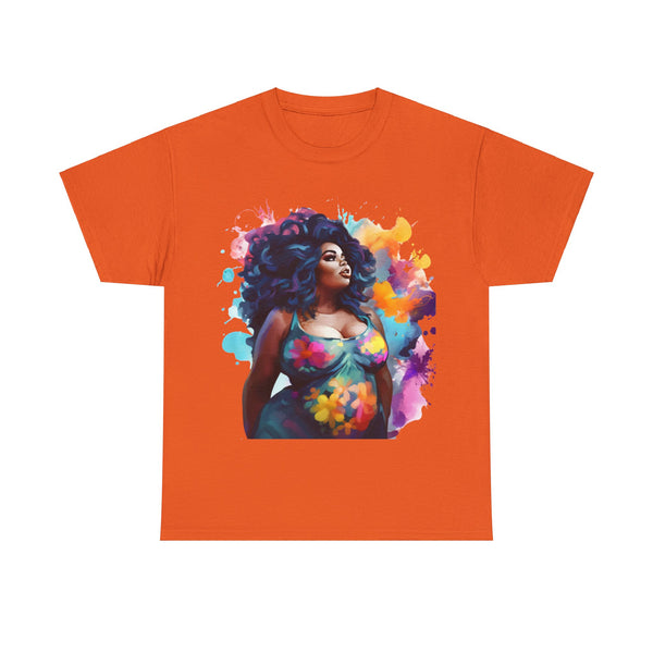 Empress Plus Size Women Heavy Cotton Tee
