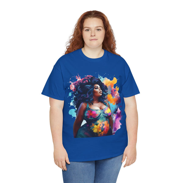 Empress Plus Size Women Heavy Cotton Tee