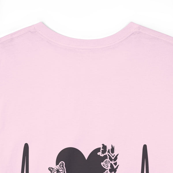 "Boobs the proof that Men Can Focus On Two Things at Once" Plus Size Women Heavy Cotton Tee