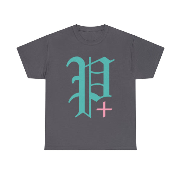 "Plus All Over" Plus Size Women Heavy Cotton Tee T-shirt