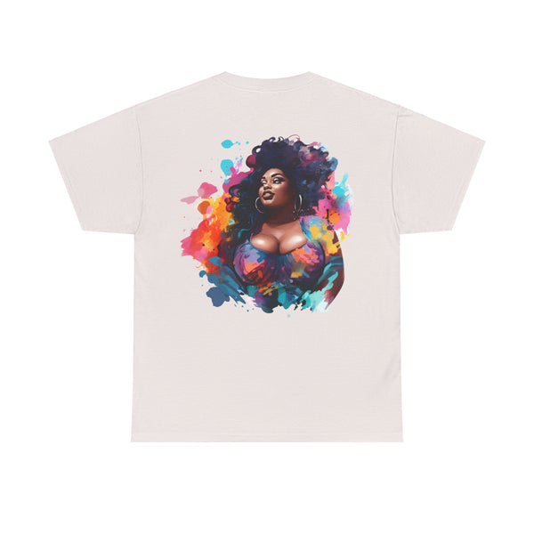 Anyone can Drive, Not handle Curves Plus Size Women Heavy Cotton Tee