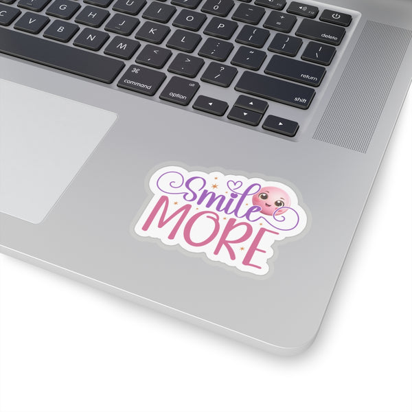 Smile More Kiss-Cut Stickers