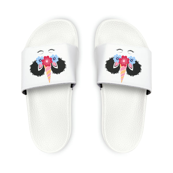 Your Eyes Only Women's PU Slide Sandals