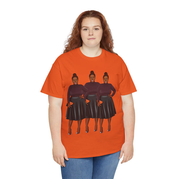 She is a Lady Plus Size Women Heavy Cotton Tee
