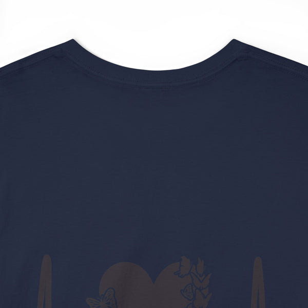"Boobs the proof that Men Can Focus On Two Things at Once" Plus Size Women Heavy Cotton Tee