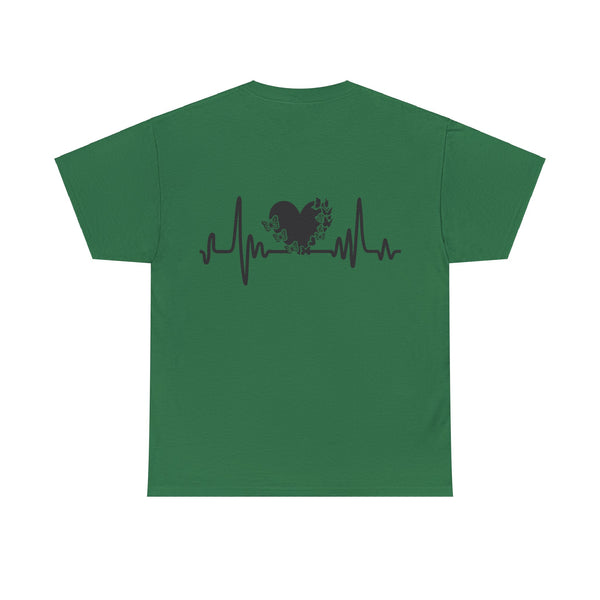 "Black Cat" Plus Size Women Heavy Cotton Tee T-Shirt