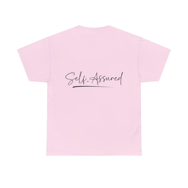 "Unbothered By Opinions" Plus Size Women Heavy Cotton Tee