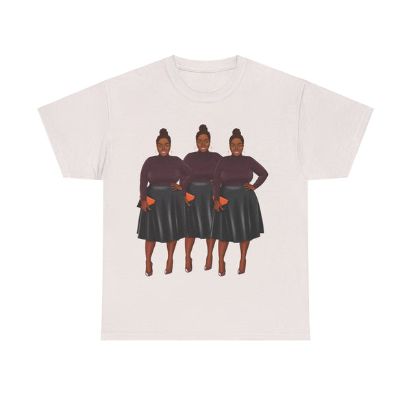 She is a Lady Plus Size Women Heavy Cotton Tee