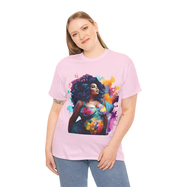 Empress Plus Size Women Heavy Cotton Tee