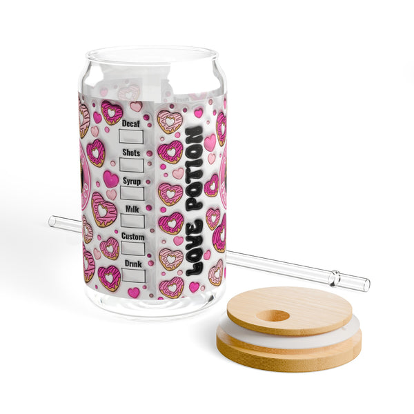 Love Potion Sipper Glass, 16oz