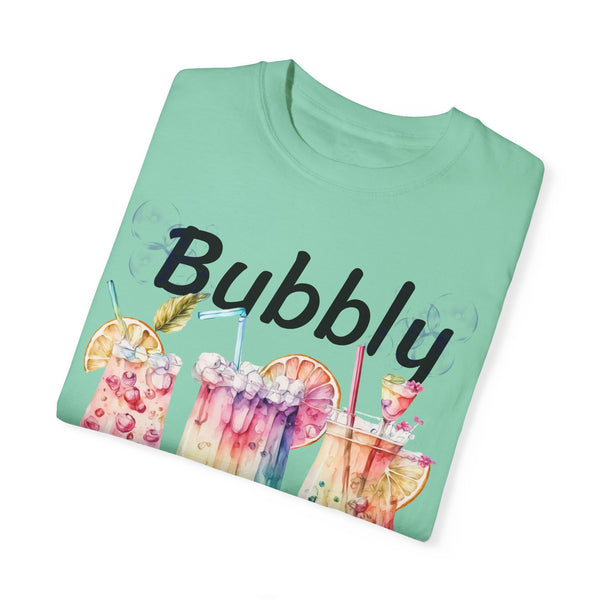 Bubbly Plus Size Woman Garment-Dyed T-shirt