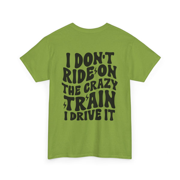 Fueled by Coffee and Podcast Women Heavy Cotton Tee T-Shirt