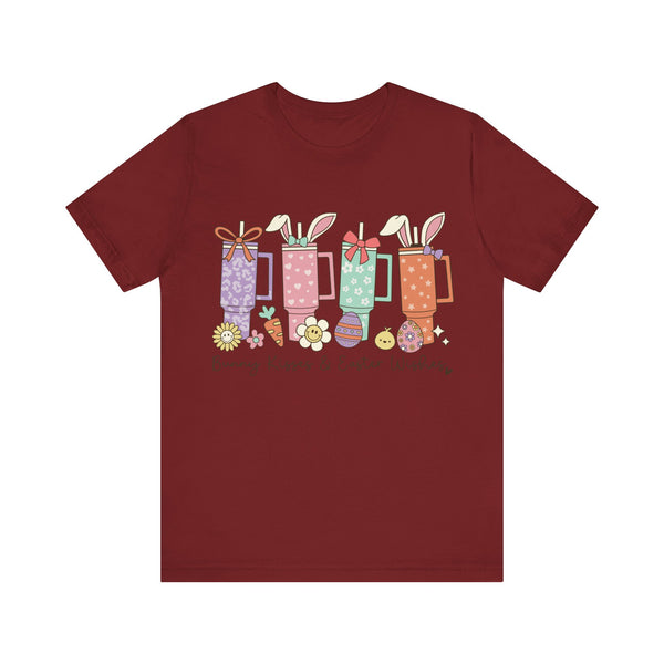 Happy Easter Plus Size Woman Jersey Short Sleeve Tee T-Shirt