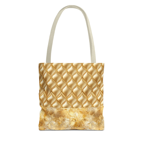 Gold Shimmer Reusable Tote Bag