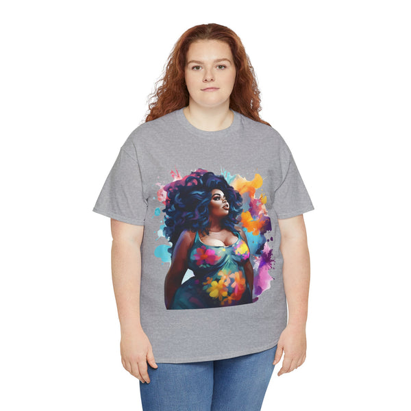 Empress Plus Size Women Heavy Cotton Tee