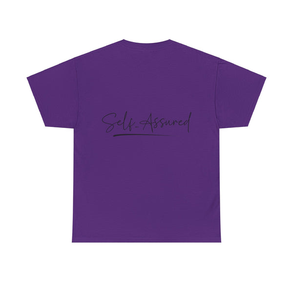 "Unbothered By Opinions" Plus Size Women Heavy Cotton Tee