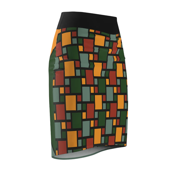 Rasta Vibes Women's Pencil Skirt