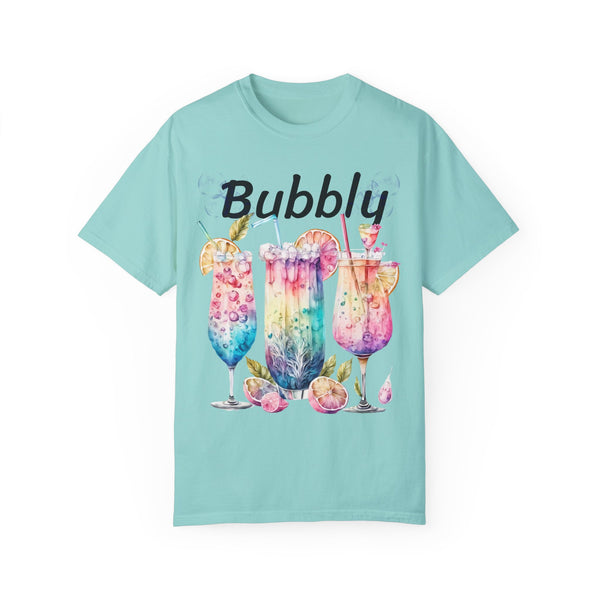 Bubbly Plus Size Woman Garment-Dyed T-shirt