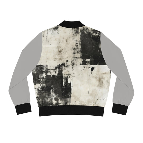 Rustic Layout Women's Bomber Jacket