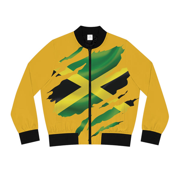 Jamaica "Jam Roc" Women's Bomber Jacket