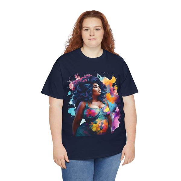 Empress Plus Size Women Heavy Cotton Tee