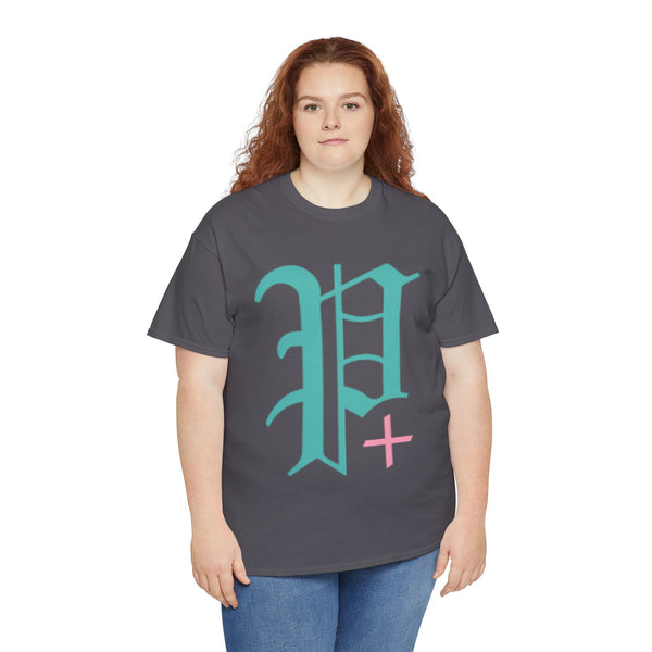 "Plus All Over" Plus Size Women Heavy Cotton Tee T-shirt