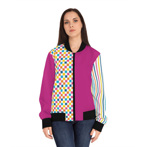 Cotton Candy Women's Bomber Jacket