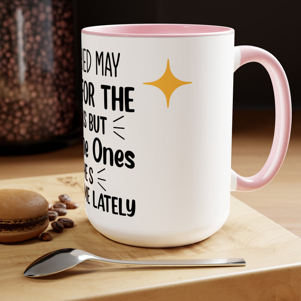 "Wife Looks" Mother's Day Two-Tone Coffee Mugs Cup, 15oz