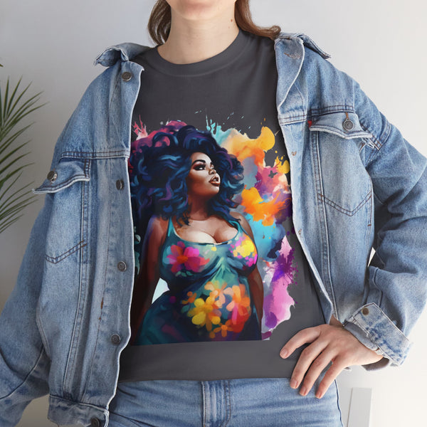 Empress Plus Size Women Heavy Cotton Tee