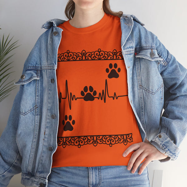 Love My Pup Plus Size Women Heavy Cotton Tee