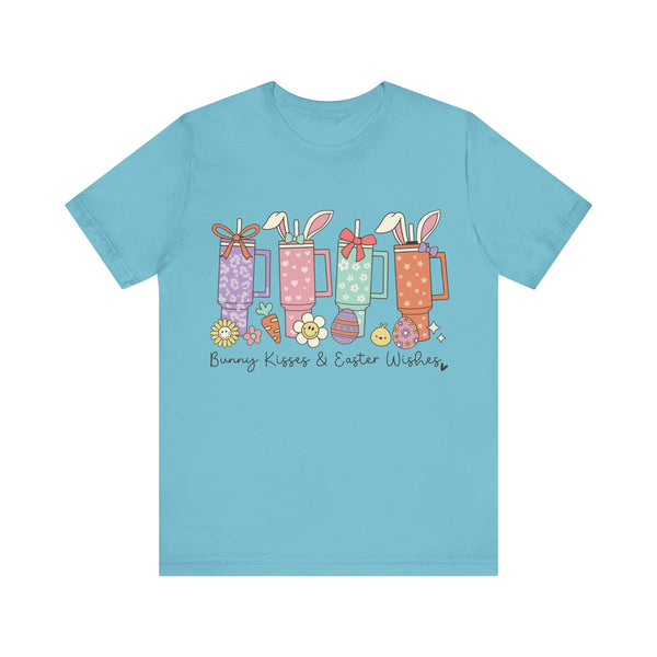 Happy Easter Plus Size Woman Jersey Short Sleeve Tee T-Shirt