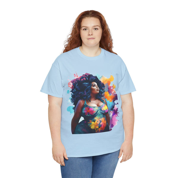 Empress Plus Size Women Heavy Cotton Tee
