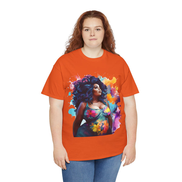 Empress Plus Size Women Heavy Cotton Tee