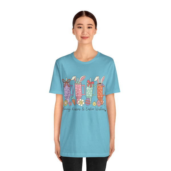 Happy Easter Plus Size Woman Jersey Short Sleeve Tee T-Shirt