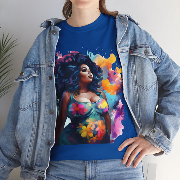 Empress Plus Size Women Heavy Cotton Tee