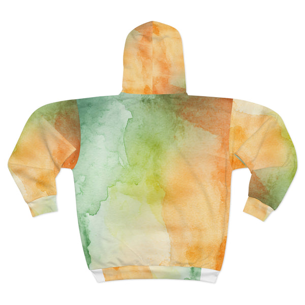 Oil Paint Zip Hoodie