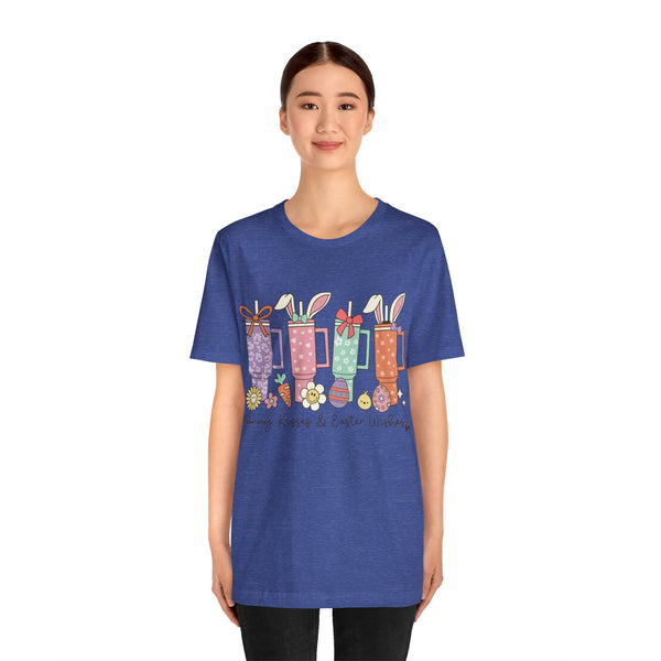 Happy Easter Plus Size Woman Jersey Short Sleeve Tee T-Shirt