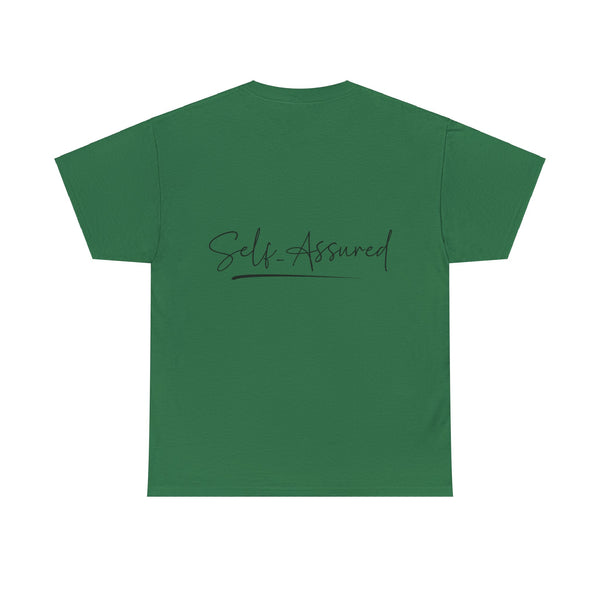 "Unbothered By Opinions" Plus Size Women Heavy Cotton Tee