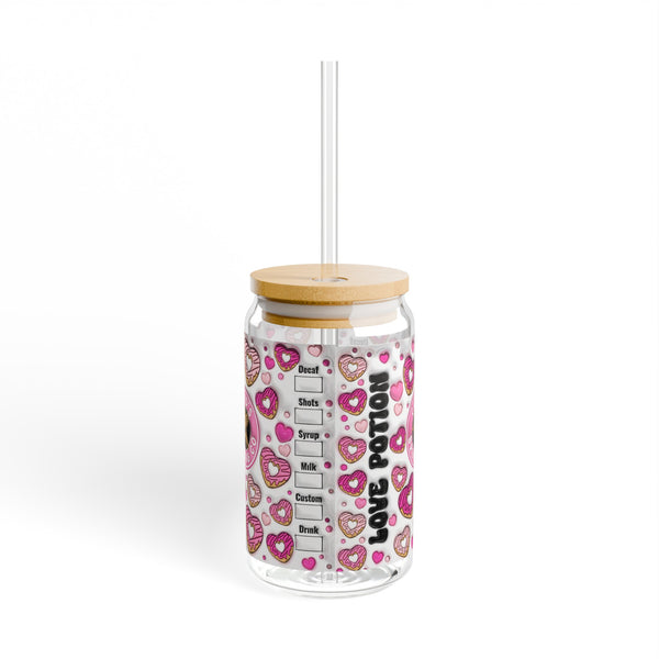 Love Potion Sipper Glass, 16oz