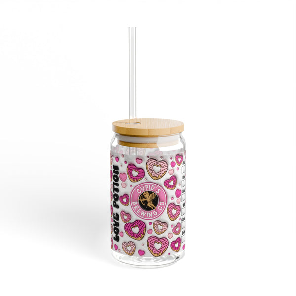 Love Potion Sipper Glass, 16oz