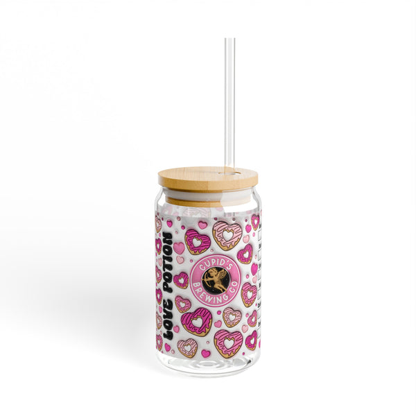 Love Potion Sipper Glass, 16oz