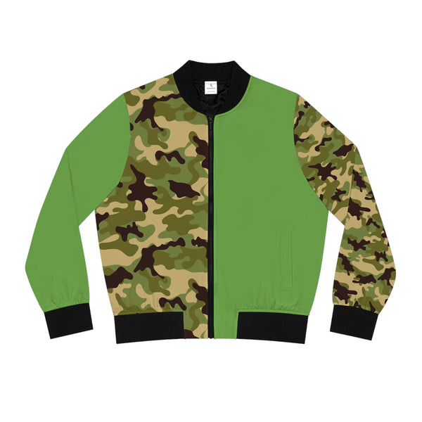 Camo Women's Bomber Jacket