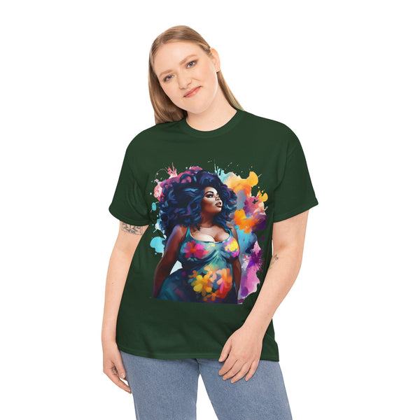 Empress Plus Size Women Heavy Cotton Tee