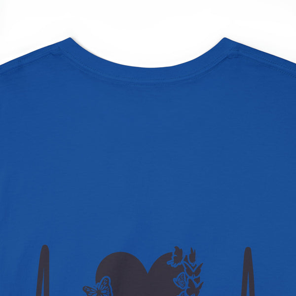 "Boobs the proof that Men Can Focus On Two Things at Once" Plus Size Women Heavy Cotton Tee