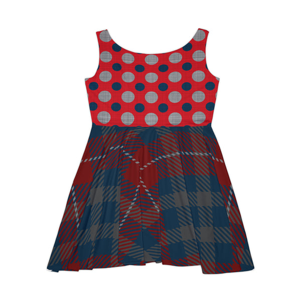 Halley Red Women's Skater Dress