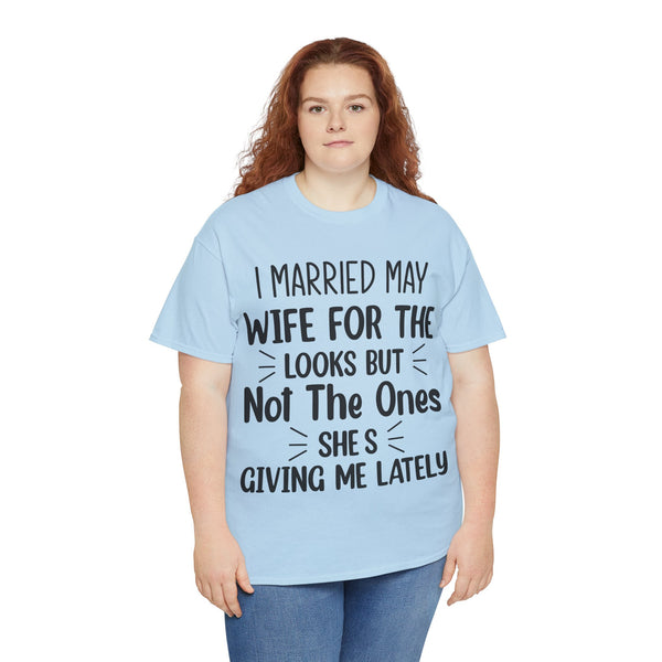 "Funny Saying" Plus Size Women Heavy Cotton Tee T-Shirt