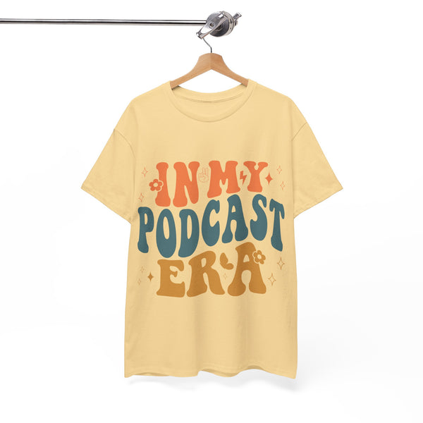 Im in my Podcast Era Plus Size Woman Heavy Cotton Tee