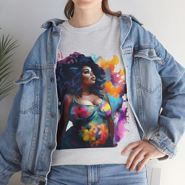 Empress Plus Size Women Heavy Cotton Tee