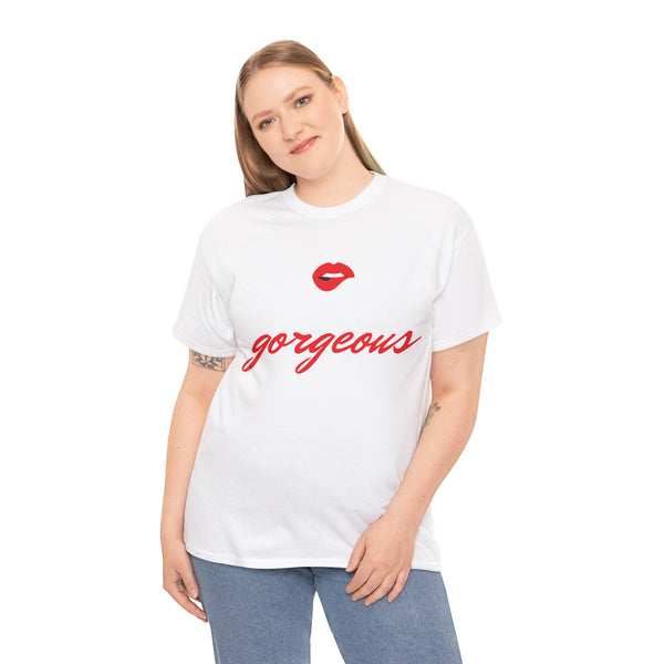 Certified Gorgeous Plus Size Women Heavy Cotton Tee