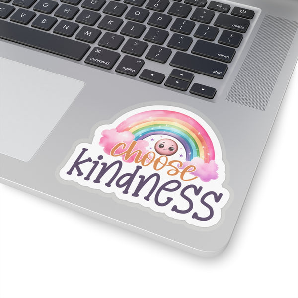 Choose Kindness Kiss-Cut Stickers